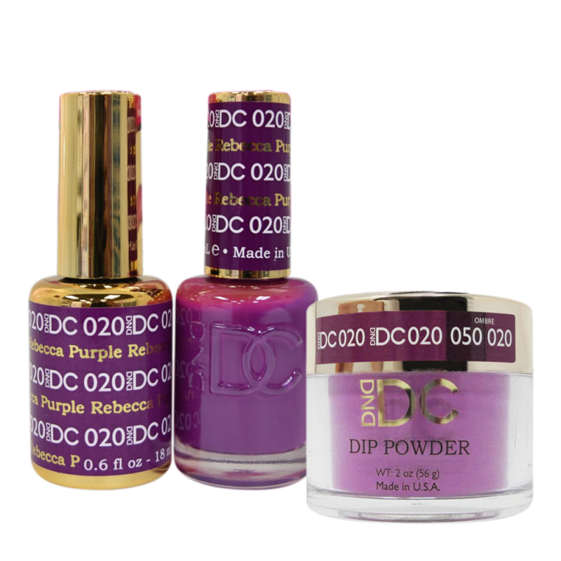 DC 3in1 Dipping Powder + Gel Polish + Nail Lacquer, DC020